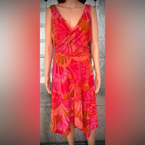 Vibrant Floral Maxi Dress